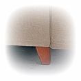Wooden leg, square